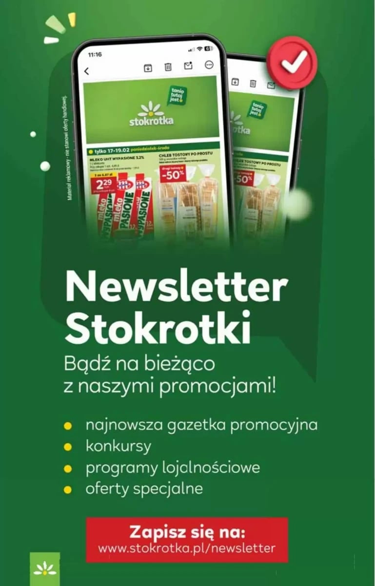 Strona 6 z gazetki Stokrotka