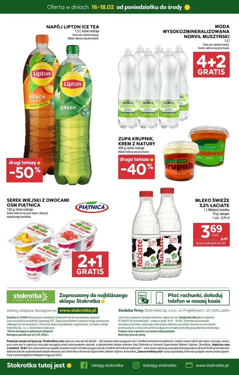 Strona 8 z gazetki Stokrotka