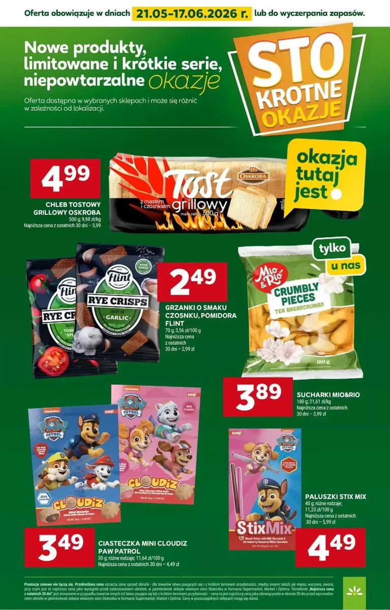 Strona 1 z gazetki Stokrotka