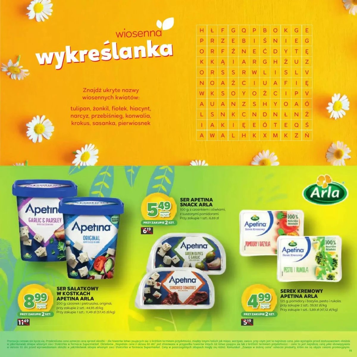 Strona 11 z gazetki Stokrotka