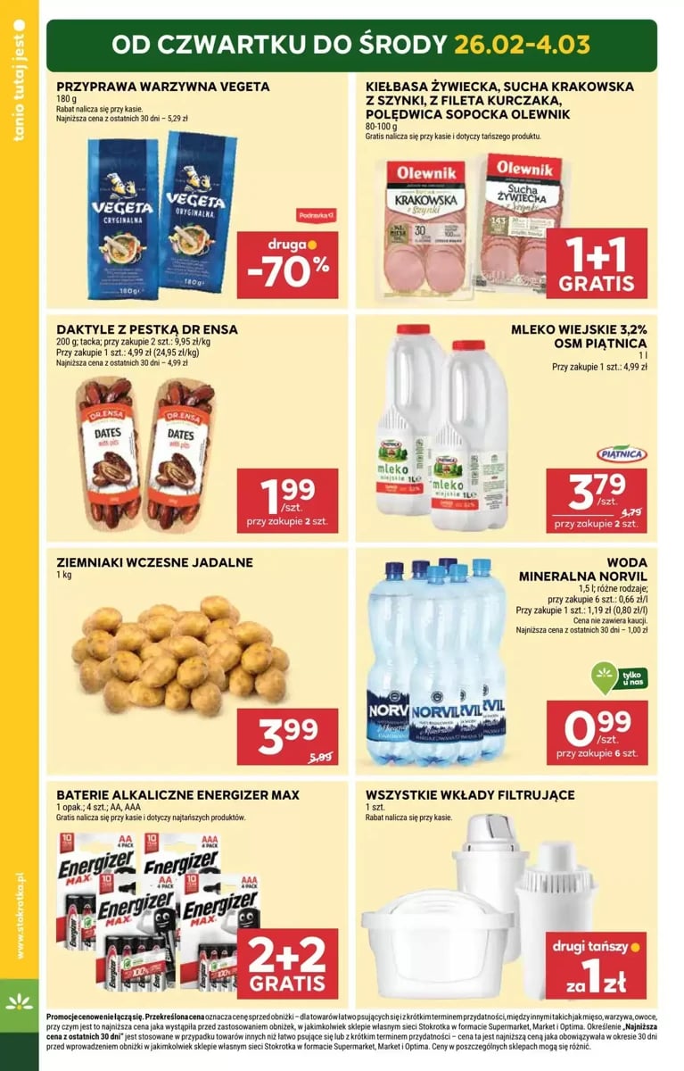 Strona 4 z gazetki Stokrotka