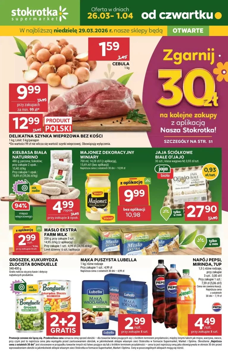 Strona 1 z gazetki Stokrotka