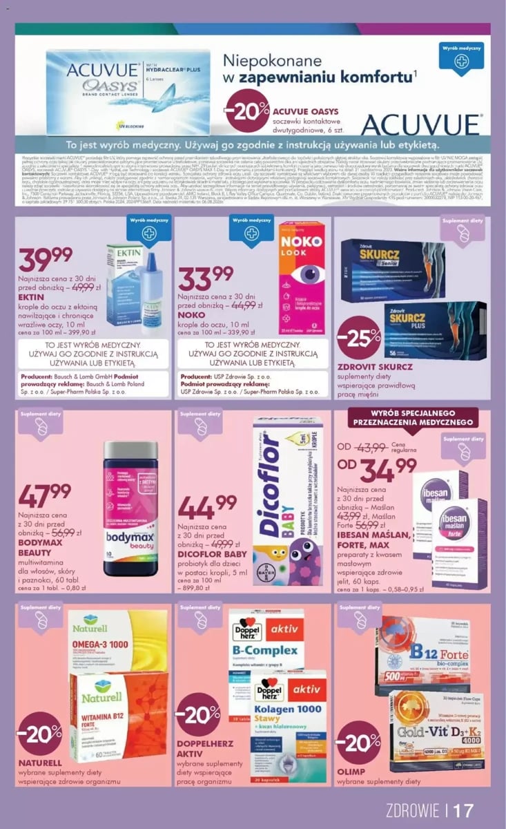 Strona 17 z gazetki Superpharm