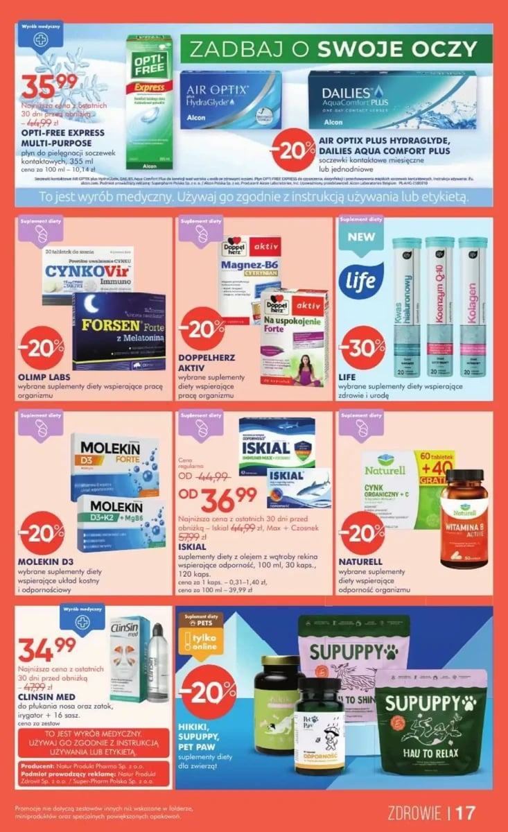 Strona 17 z gazetki Superpharm