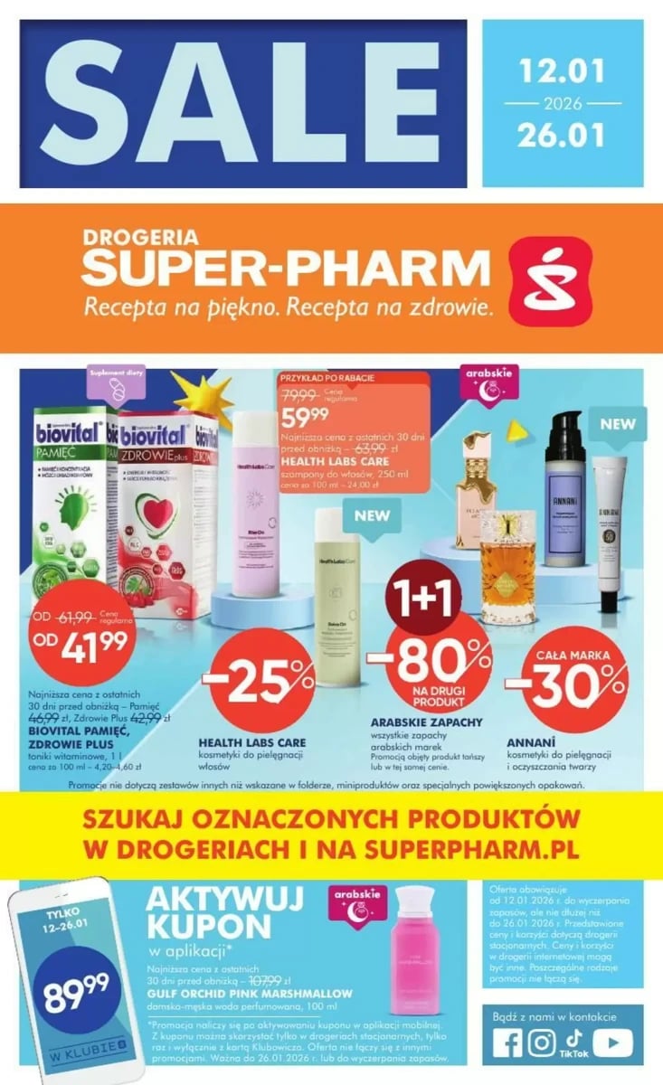 Strona 1 z gazetki Superpharm