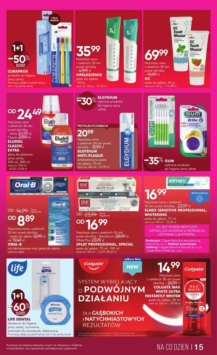 Strona 15 z gazetki Superpharm