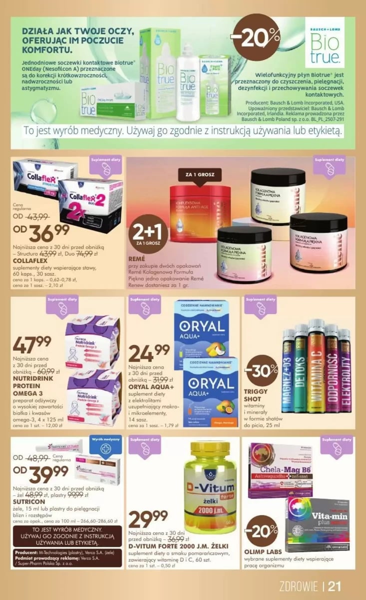 Strona 21 z gazetki Superpharm