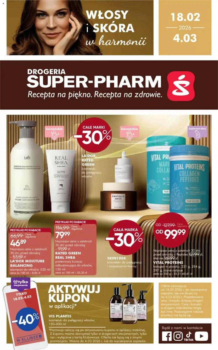 Strona 1 z gazetki Superpharm