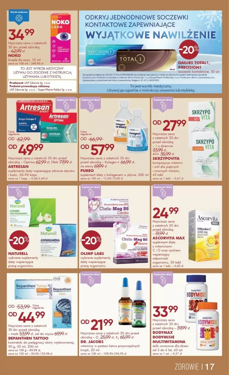 Strona 17 z gazetki Superpharm