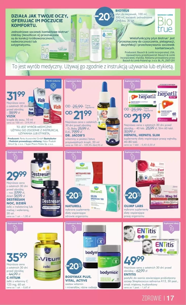 Strona 17 z gazetki Superpharm