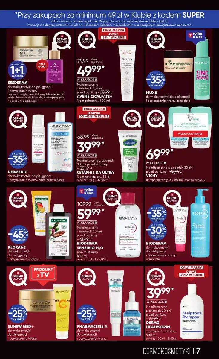 Strona 7 z gazetki Superpharm