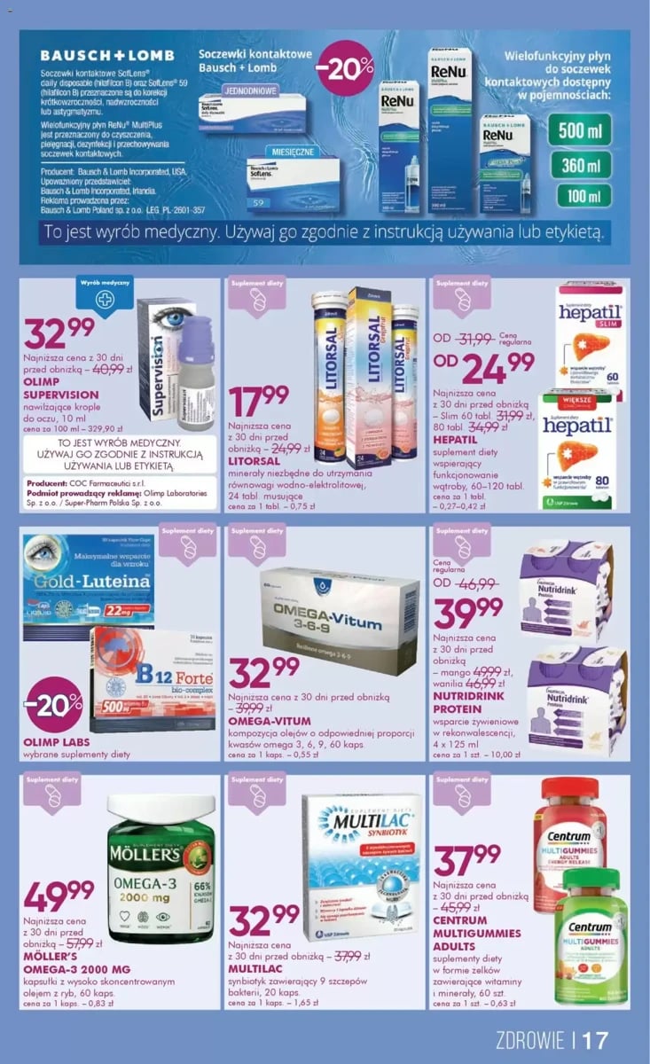 Strona 17 z gazetki Superpharm