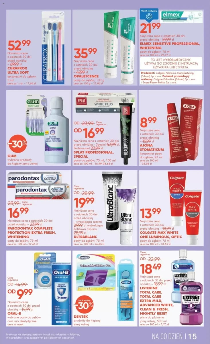 Strona 15 z gazetki Superpharm