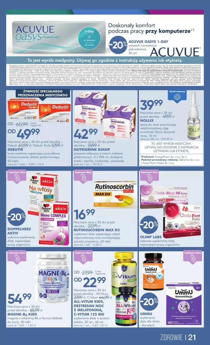 Strona 21 z gazetki Superpharm