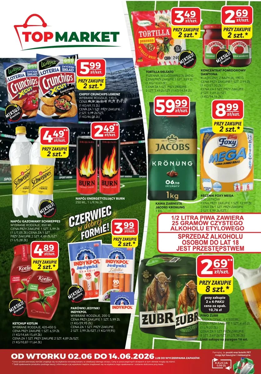 Strona 1 z gazetki Top Market