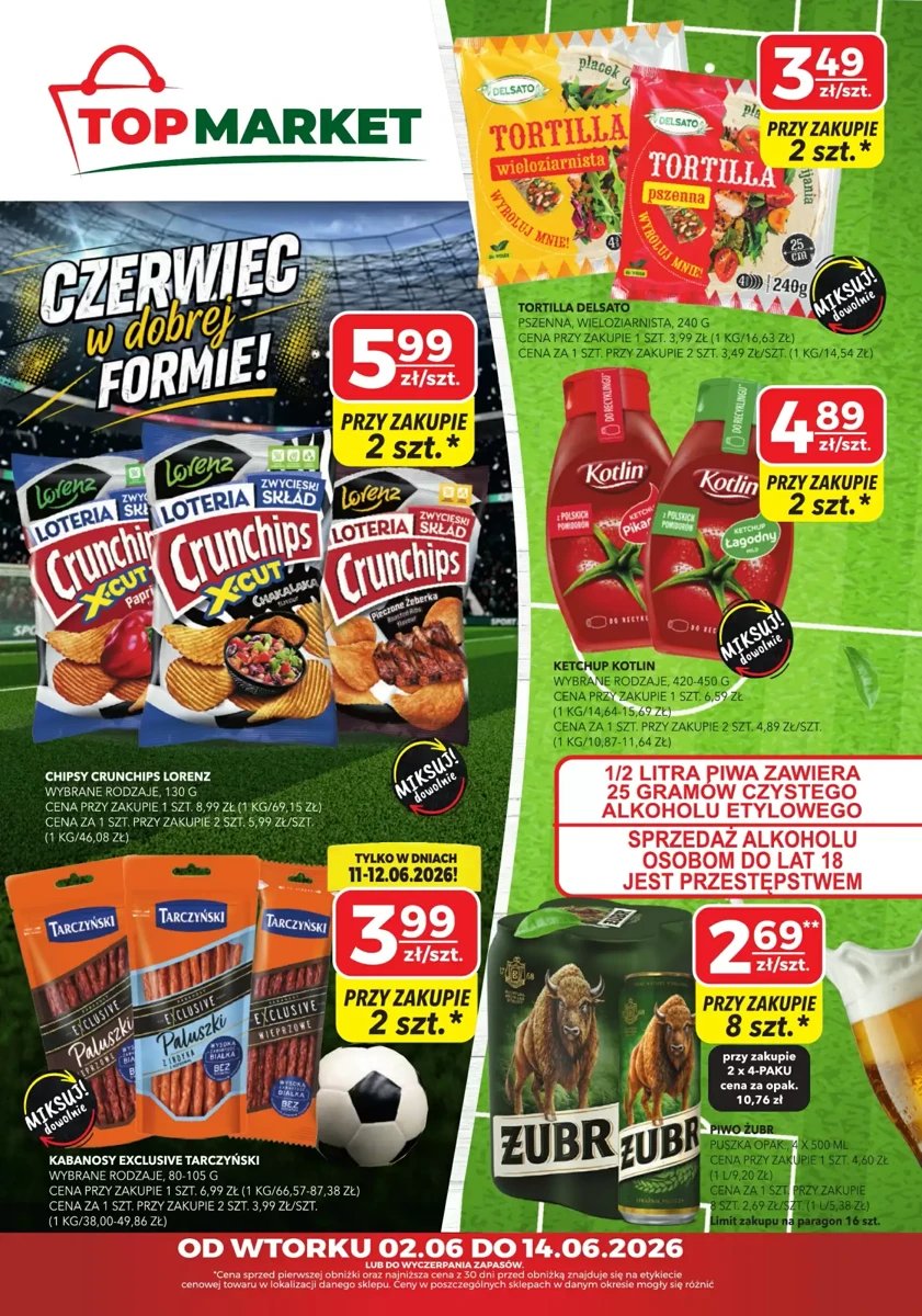 Strona 1 z gazetki Top Market