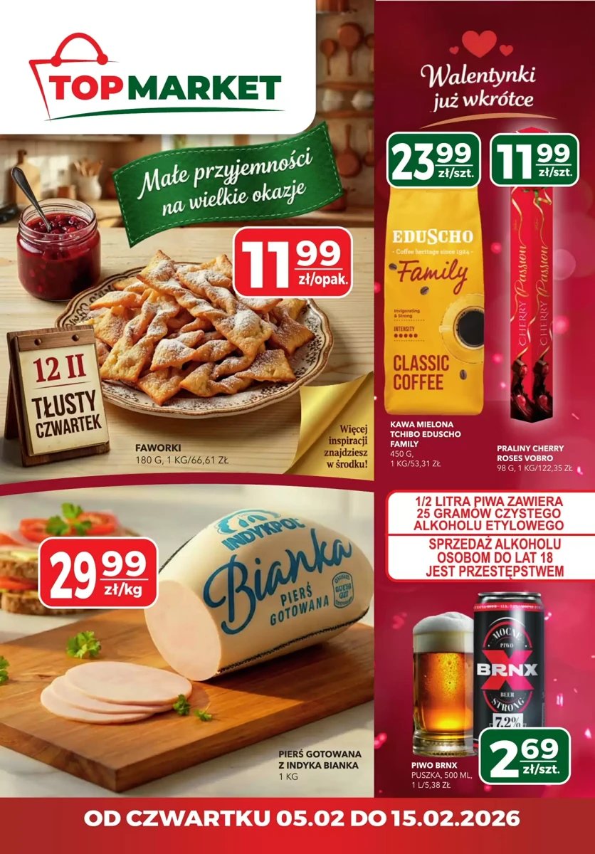 Strona 1 z gazetki Top Market