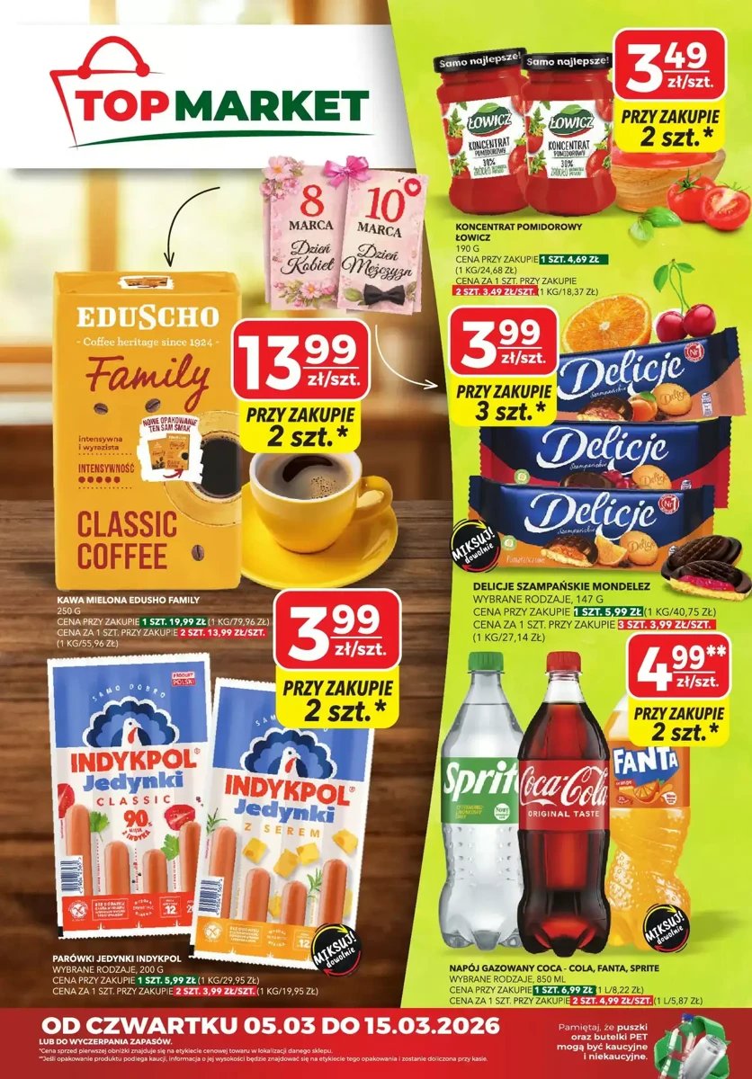Strona 1 z gazetki Top Market