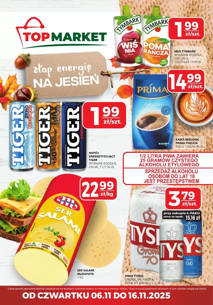 Strona 1 z gazetki Top Market
