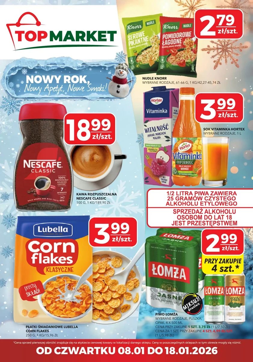Strona 1 z gazetki Top Market