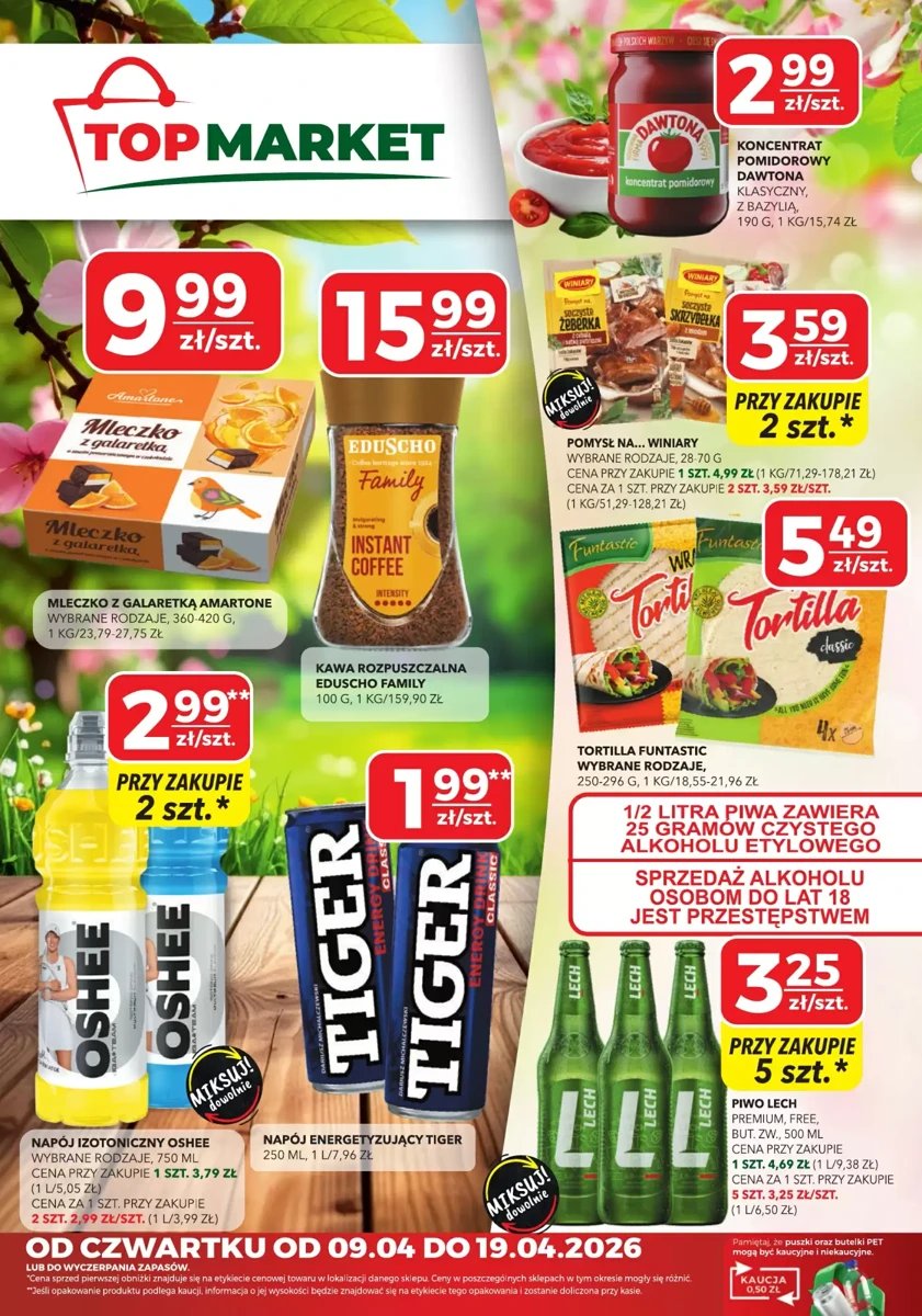 Strona 1 z gazetki Top Market