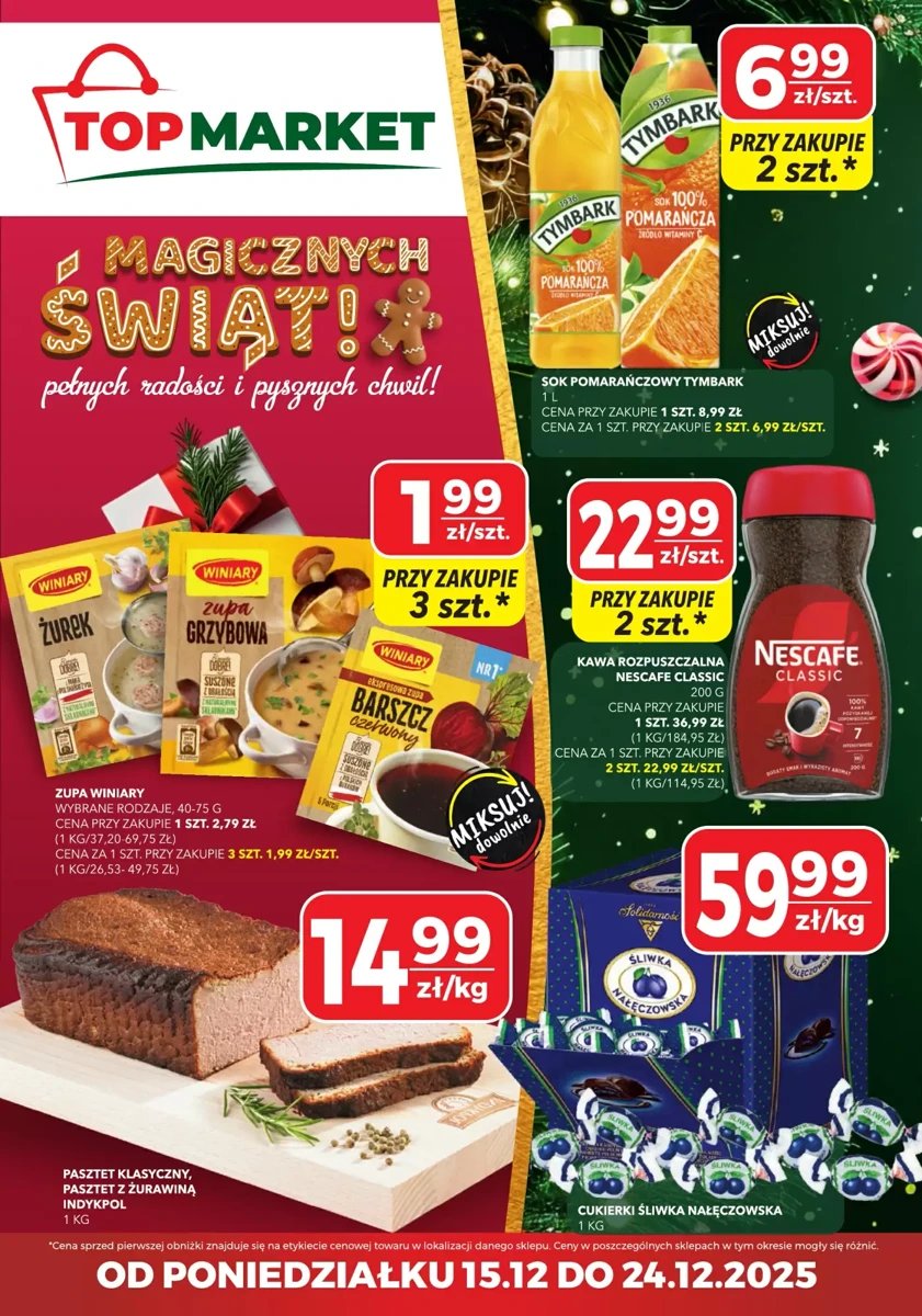 Strona 1 z gazetki Top Market