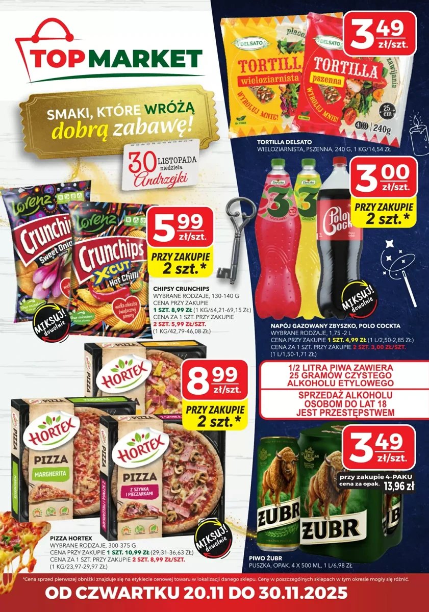 Strona 1 z gazetki Top Market