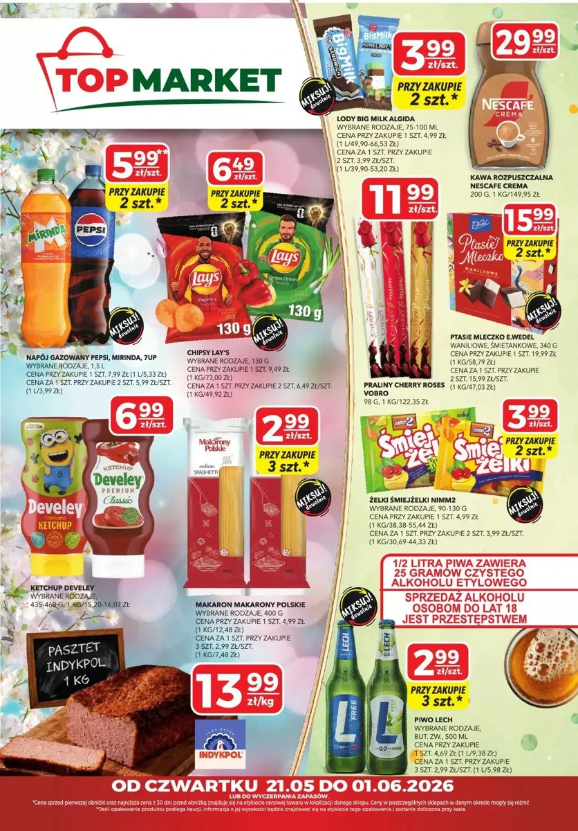 Strona 1 z gazetki Top Market