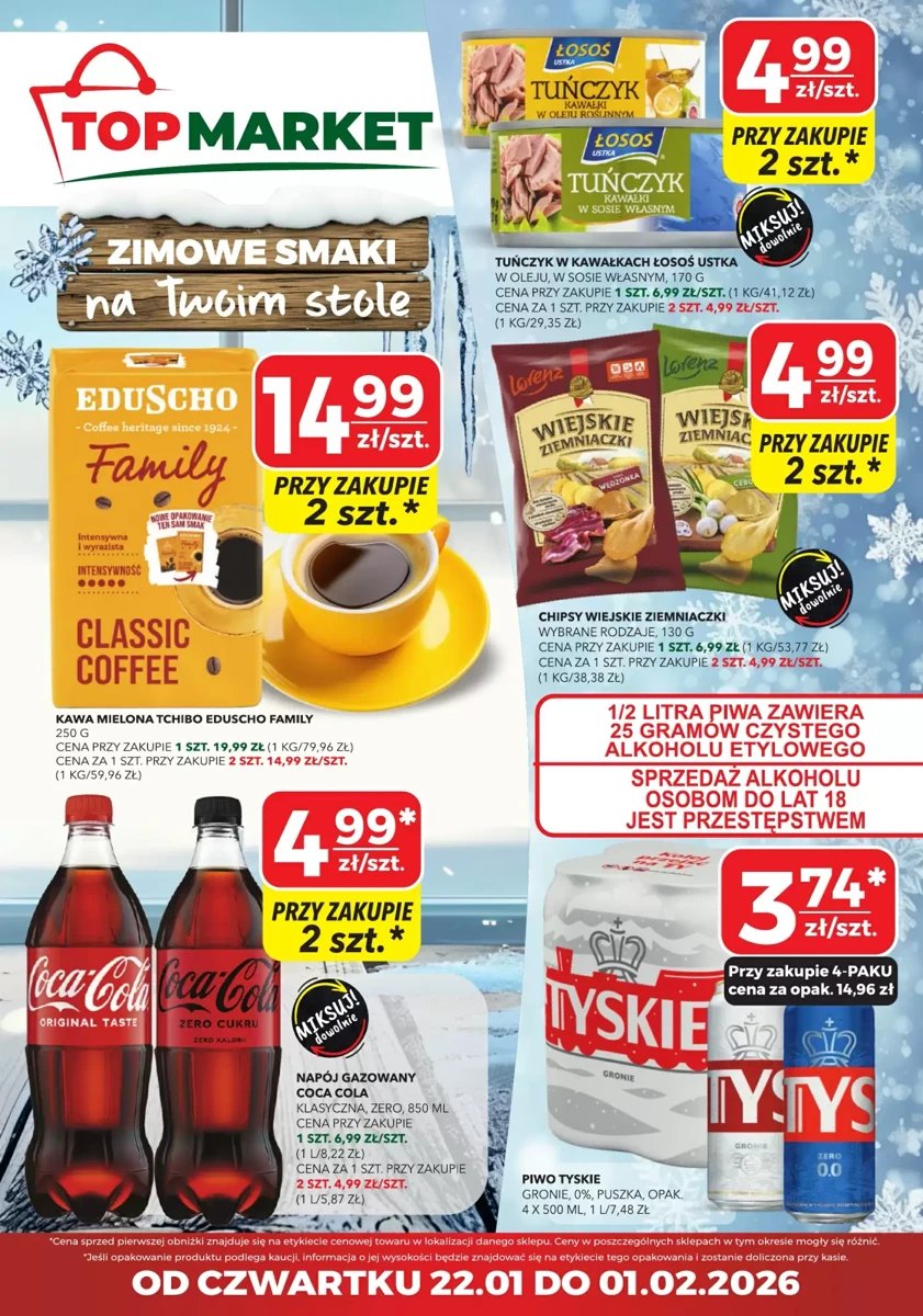Strona 1 z gazetki Top Market