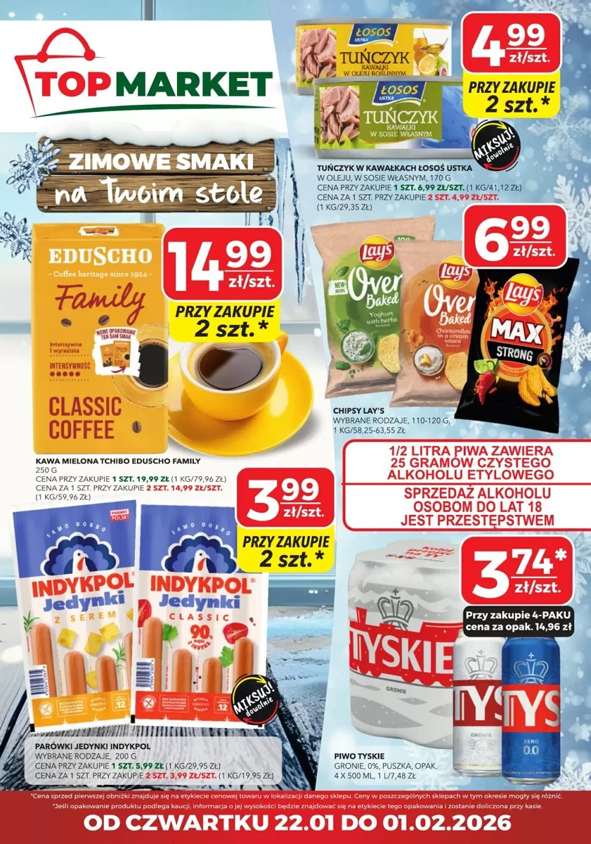 Strona 1 z gazetki Top Market