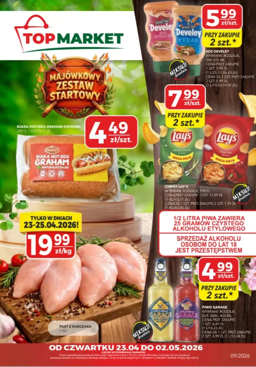Strona 1 z gazetki Top Market