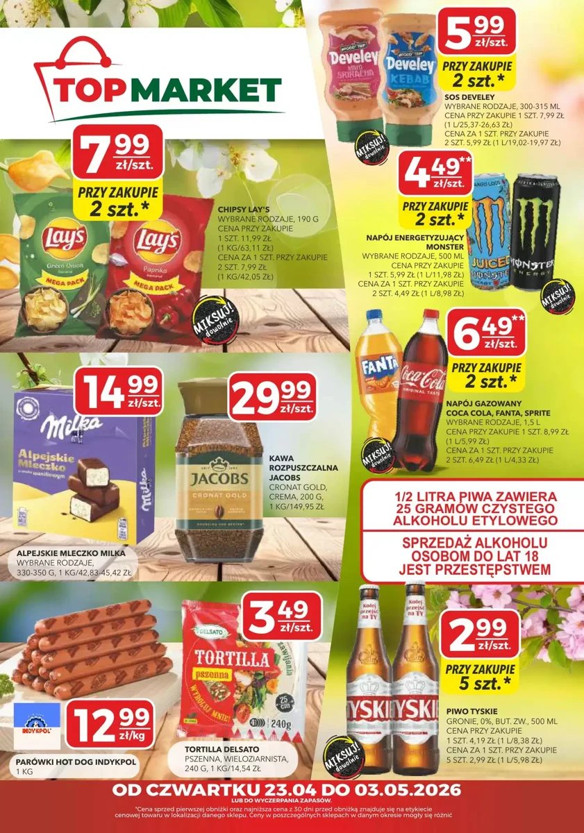 Strona 1 z gazetki Top Market