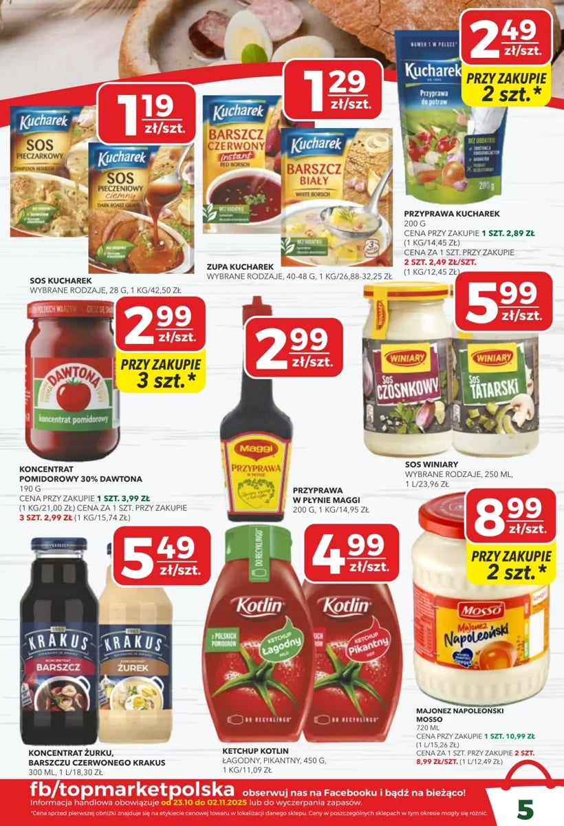 Strona 5 z gazetki Top Market