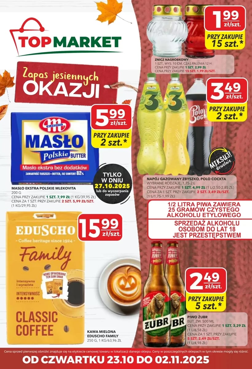 Strona 1 z gazetki Top Market