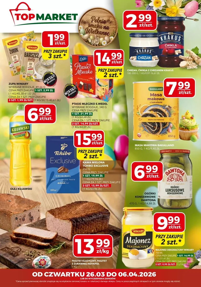 Strona 1 z gazetki Top Market