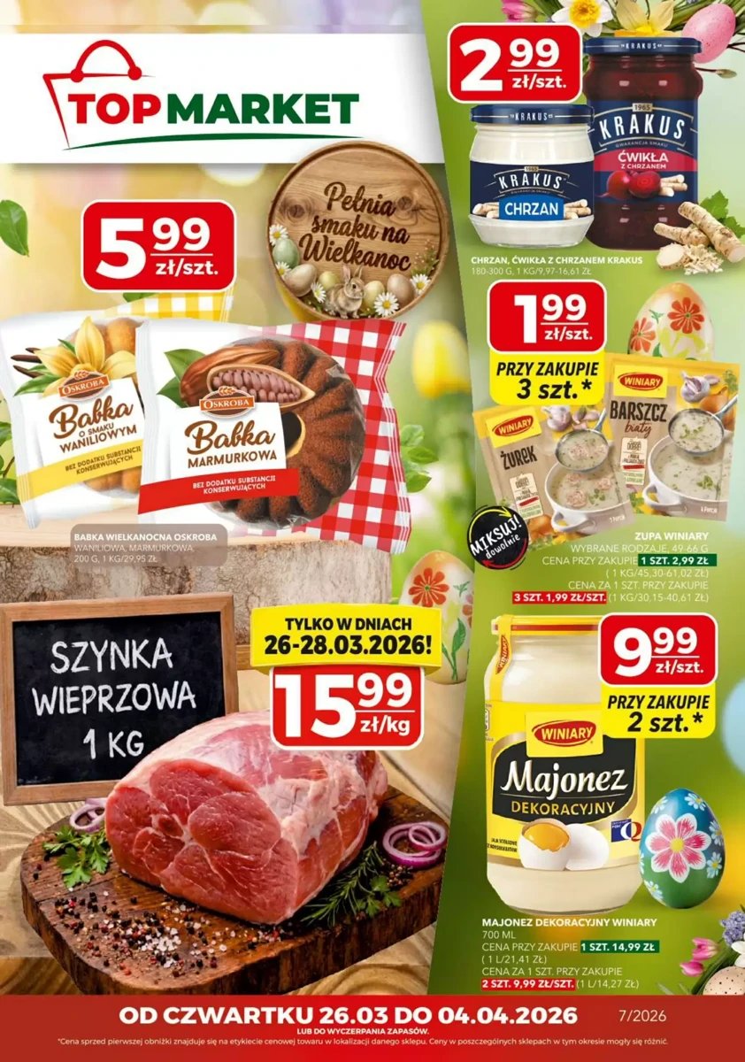 Strona 1 z gazetki Top Market
