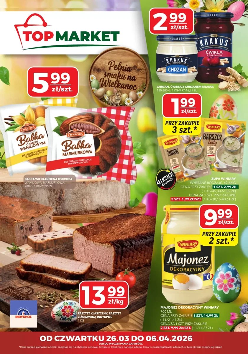 Strona 1 z gazetki Top Market