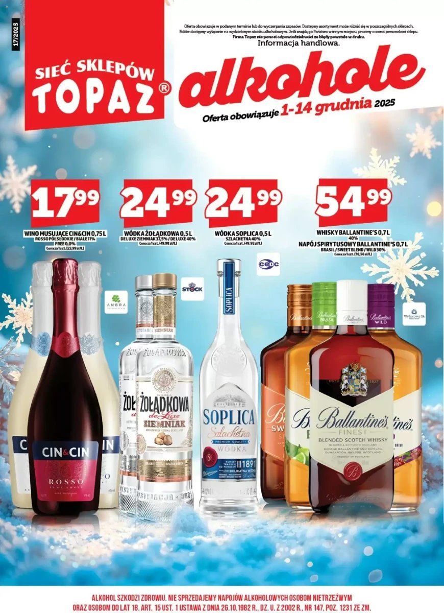 Strona 1 z gazetki Topaz