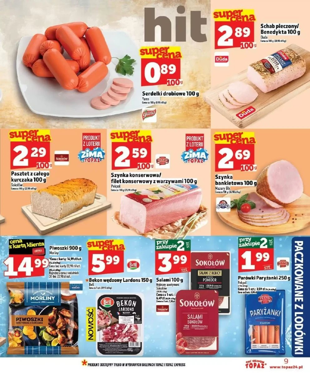 Strona 9 z gazetki Topaz