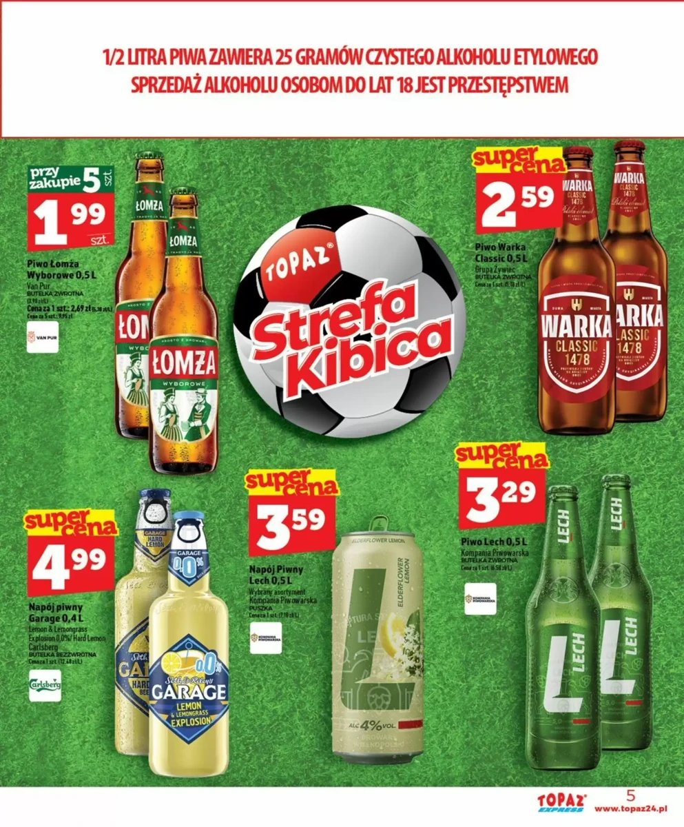 Strona 5 z gazetki Topaz