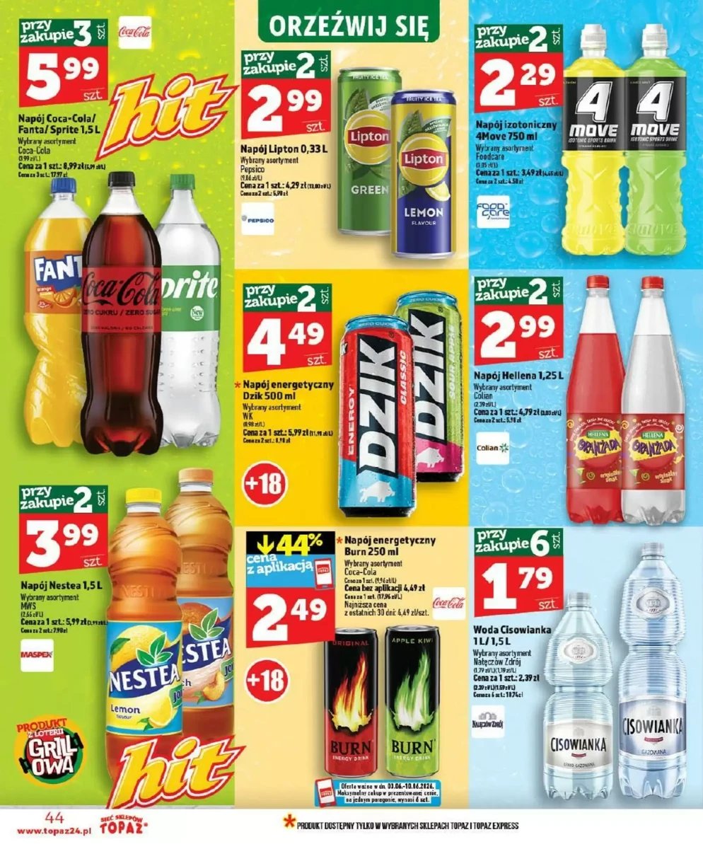 Strona 44 z gazetki Topaz