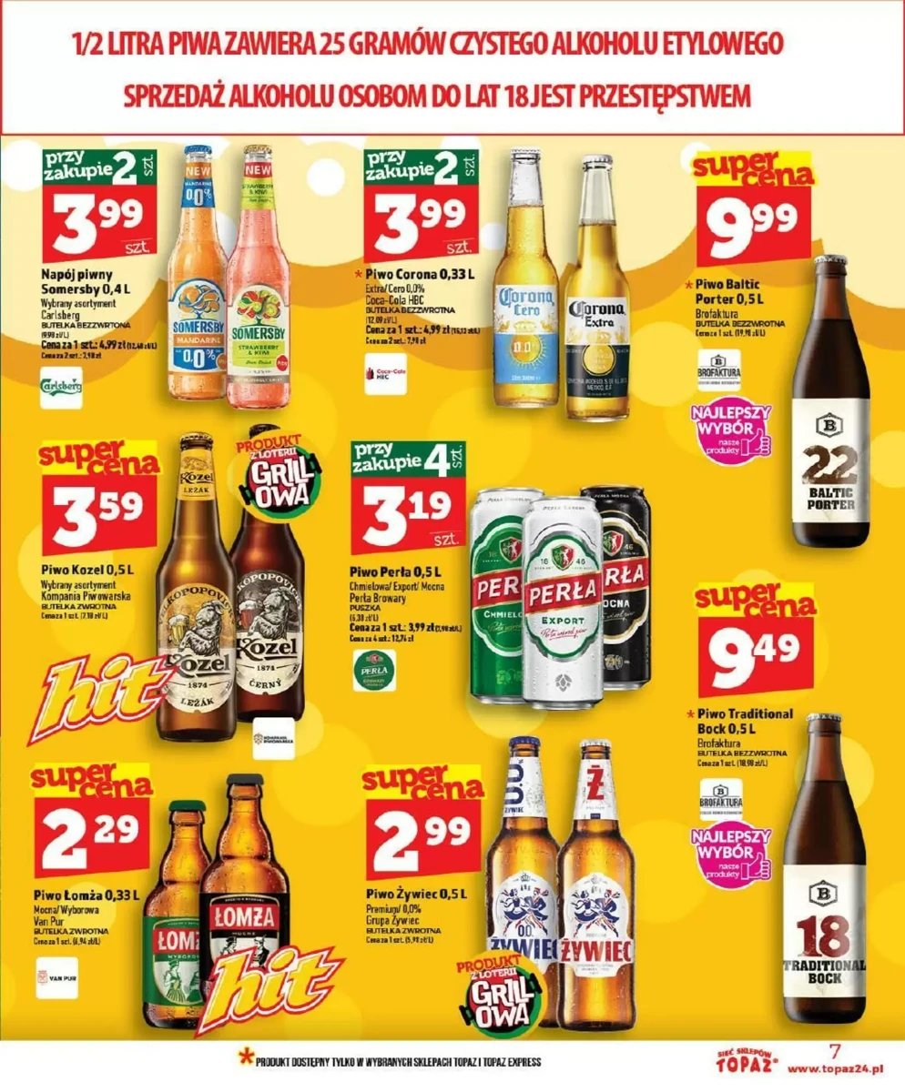 Strona 7 z gazetki Topaz