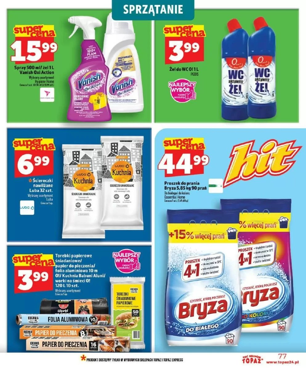 Strona 77 z gazetki Topaz