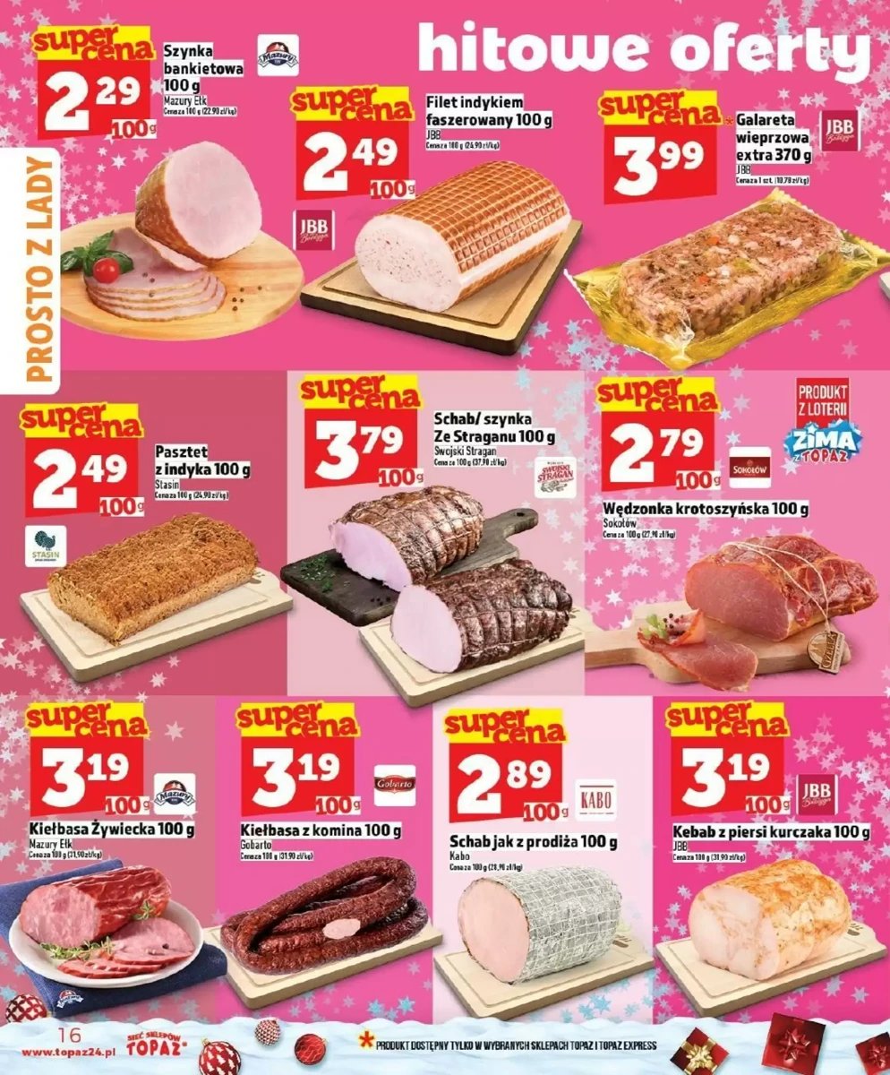 Strona 16 z gazetki Topaz