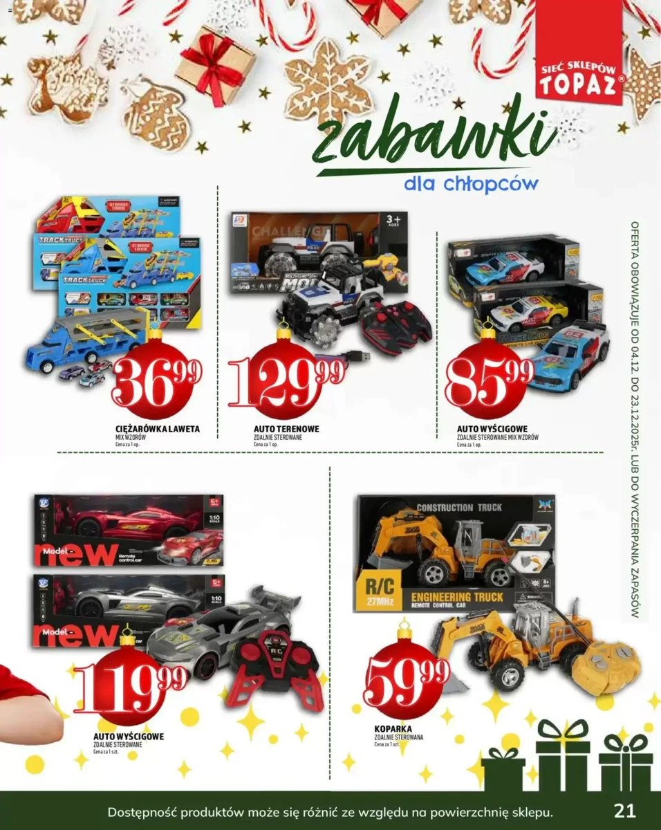 Strona 21 z gazetki Topaz