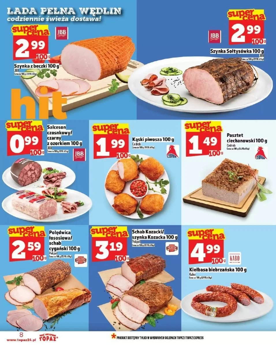 Strona 8 z gazetki Topaz