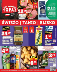 Gazetka Topaz – 06.11.2025 – 12.11.2025