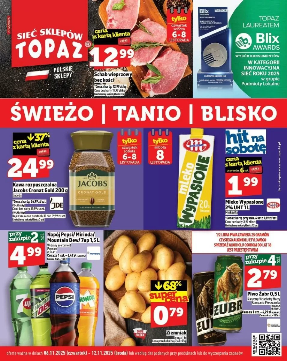 Strona 1 z gazetki Topaz