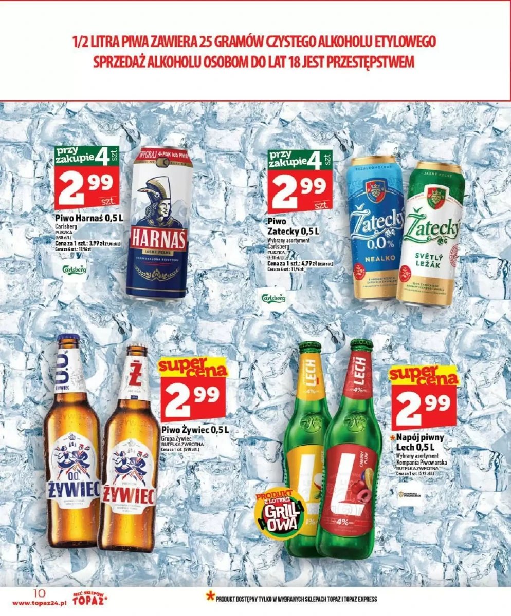 Strona 10 z gazetki Topaz