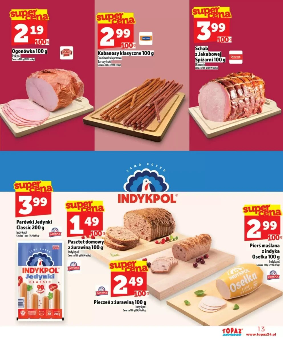Strona 13 z gazetki Topaz
